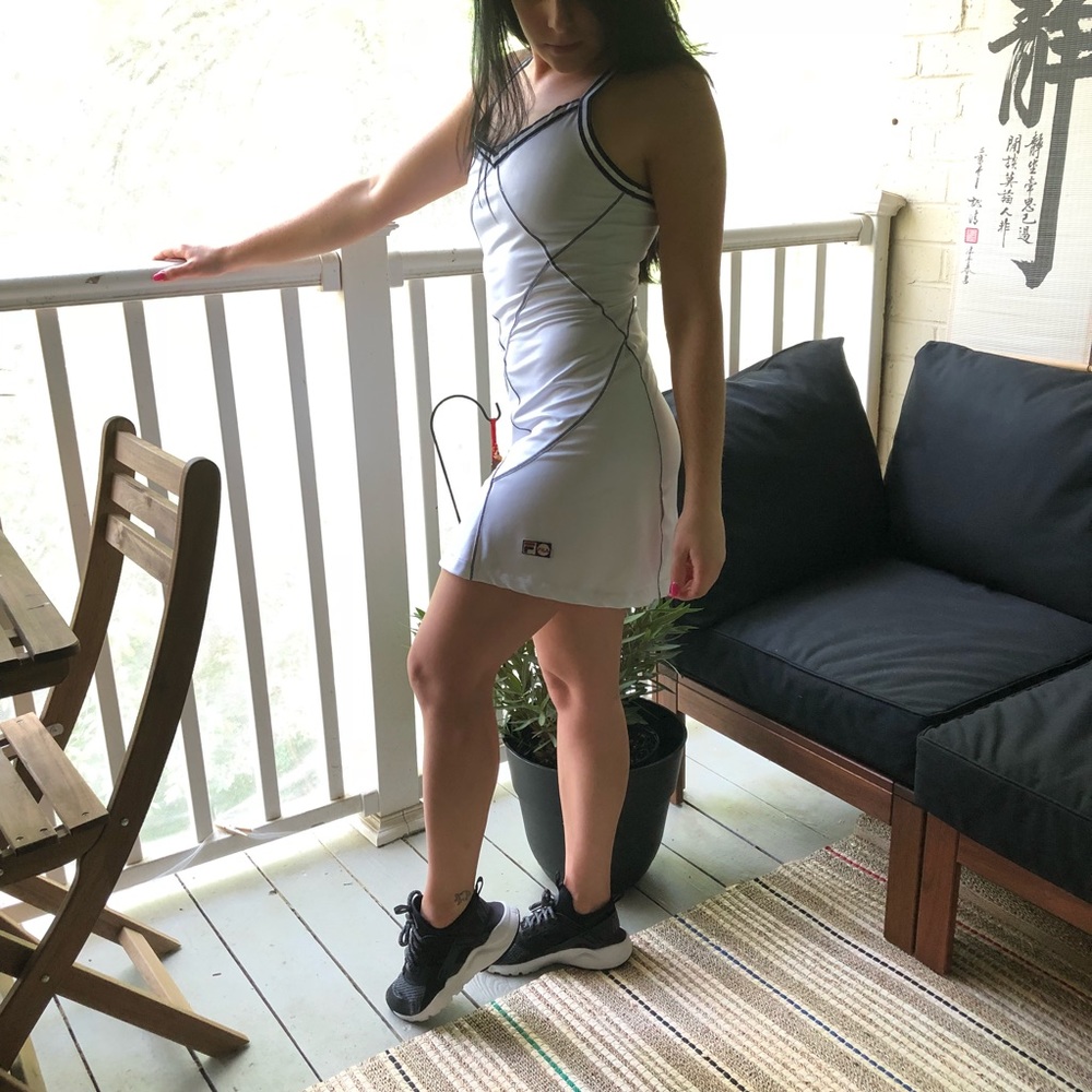 🌟 VINTAGE Fila tennis dress w/ built in bra! - Picture 8 of 8